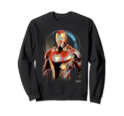 Marvel Infinity War Iron Man Digital Profile Pose Sudadera | Ya disponible en tu tienda friki favorita! En mundofriki.es!