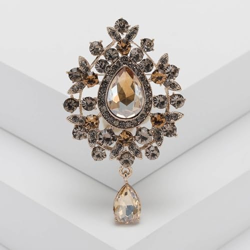 Broche para mujer accesorio de joyería de moda para ropa y bufanda 5