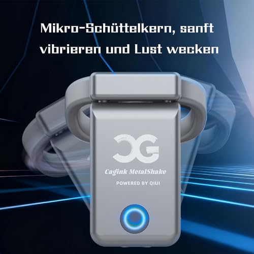 Seckoe Metall Keuschheitskäfig Herren 2.0 – Aluminium Peniskäfig mit 5 Vibrationsmodi, Offline-Vibrationstimer & Offline-Entsperrung, App-Steuerung, IPX7 Wasserdicht, inkl. 2 Cockringe (Generation 2)