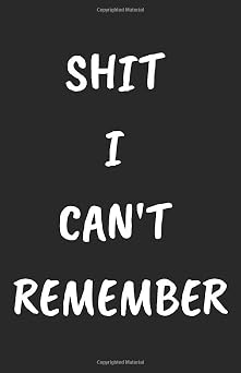 I Can t Remember Organizer for All Your Passwords and /Log Book/Notebook for Passwords and /Password Book/Gift for Friends/Coworkers/Seniors/Mom/Dad/Weeding Planners
