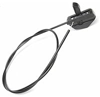 cyclingcolors Bedienungshebel Gaszug Gashebel Gasseil Gaskabel rasenmäher traktor, länge 1,25m