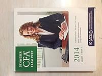 Schweser CFA Exam Prep 2014 Level 1 Book 1: Ethical and Professional Standards and Quantitative Methods 1427749051 Book Cover