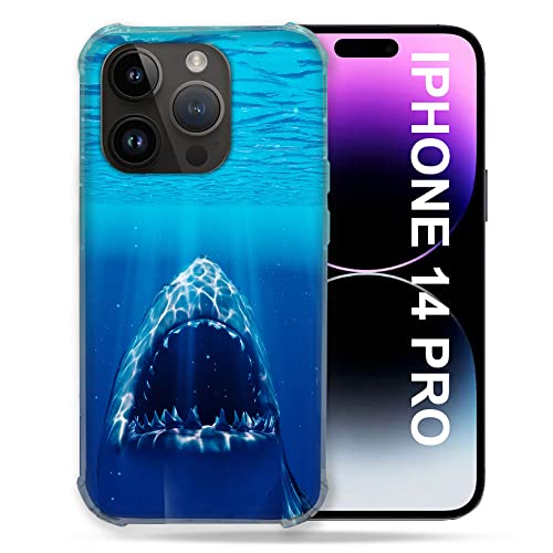 Cover Per Iphone 14 Pro (6.1) Animal Squalo Dent