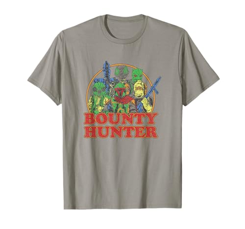 T-shirt Star Wars Boba Fett coton durable anti-déformation pour fan