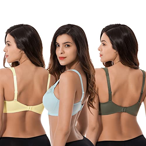 Curve Muse Ungefütterter Minimizer BH in Übergröße 80F – 3er Set