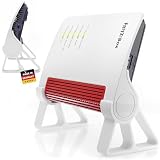 Ständer für Fritzbox 7530 AX, 7530, 6850 5G, 6850 LTE, 4050, 4630, 5530, 7510 – stabile Halterung für bessere Belüftung & sicheren Stand Tischständer Halter Standfuß Fuß Aufsteller