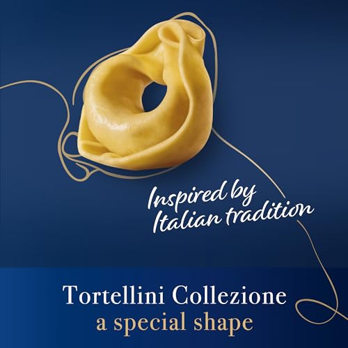 Barilla Cut Pasta Collezione Three Cheese Tortellini made with durum wheat 250g