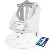 Schwanfeld® Premium Gleitbrett für Thermomix TM5, TM6 & TM31 [SCHÜTZT DIE WAAGE] - mit Teflon Füßen zum mühelosen verschieben - Gleitbrett aus edlem Acrylglas (einfache Reinigung) - MADE IN GERMANY