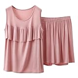 Generisch Pull tendance à col rond avec short pour femme   Lit stylé pour la vie quotidienne, le bureau, les vacances, label confortable, couleur unie, ensemble de loisirs basique pour le printemps