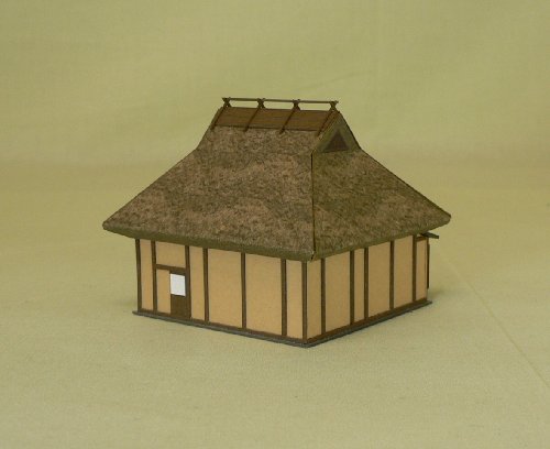 Diorama de ferme ancienne 1/150 modèle de collection style japonais