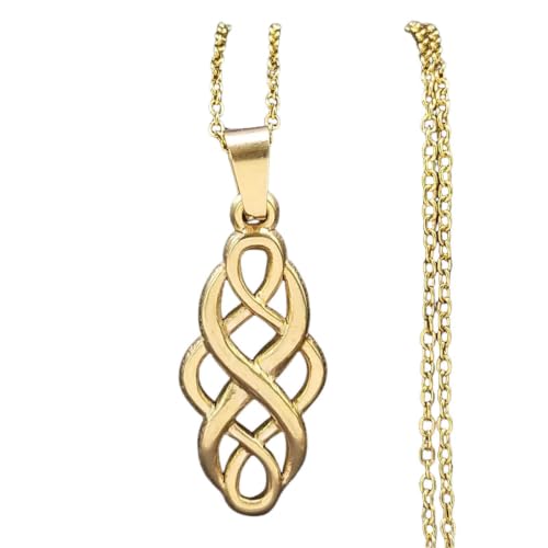 Collier de nœuds celtiques infini, un symbole d'amour éternel