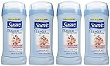Suave Naturals Anti-Perspirant Deodorant Invisible Solid, Sweet Pea & Violet, 2.6 oz, 4 pack