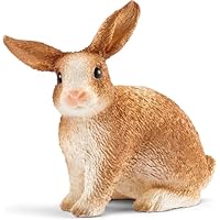 Schleich Farm World, Farm Animal Toys for Boys and Girls Ages 3 and Above, Bunny Rabbit Toy