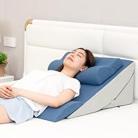 Amazon.co.jp: Hufgiud Wedge Pillow, Triangle Cushion, Inclined