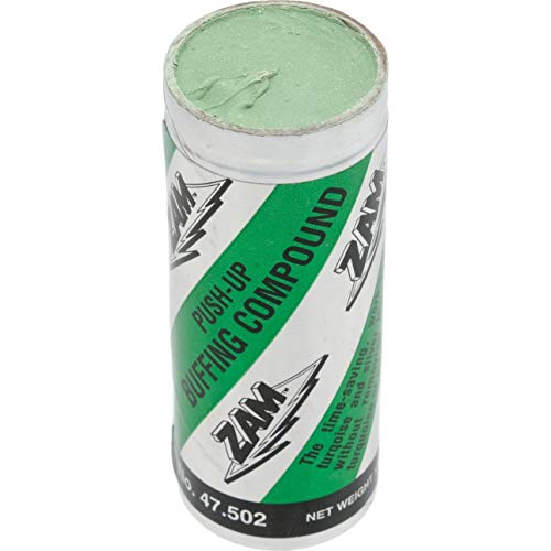 Mascot Zam Buffing Compound, 4 Ounce, Resin, Fine, Stone Compatible, Jewelry Polishing & Cleaning