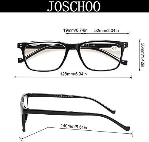 5 Pack Reading Glasses Men Women Spring Hinge Comfortable Glasses for Reading (Mix Color, 1.75, x) - 1