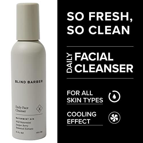 Blind Barber Face & Beard Care Kit - 3-Piece Set Includes Daily Face Cleanser, 2-in-1 Daily Moisturizer & Aftershave, and Beard Balm - Full-Size Skincare & Beard Styling Products for Guys - Image 2