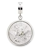 Kristallperle mit charakteristischen Crackle Effekt