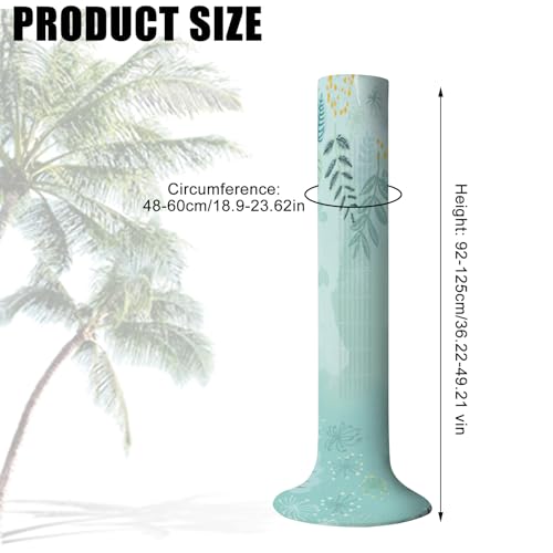 NICENEEDED Tower Fan Cover for Floor Fan Dustproof Standing Pedestal Fans Covers for Indoor Outdoor Household Protective Oscillating Guard Protector for Home Bedroom Office - Image 2