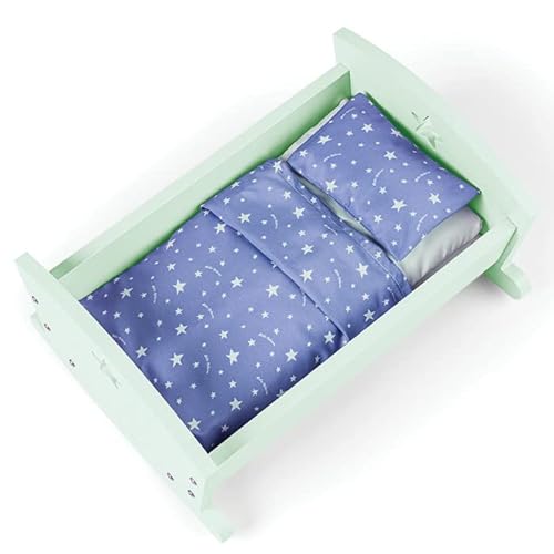 Berço de Boneca - Verde | Ateliê Materno, Médio