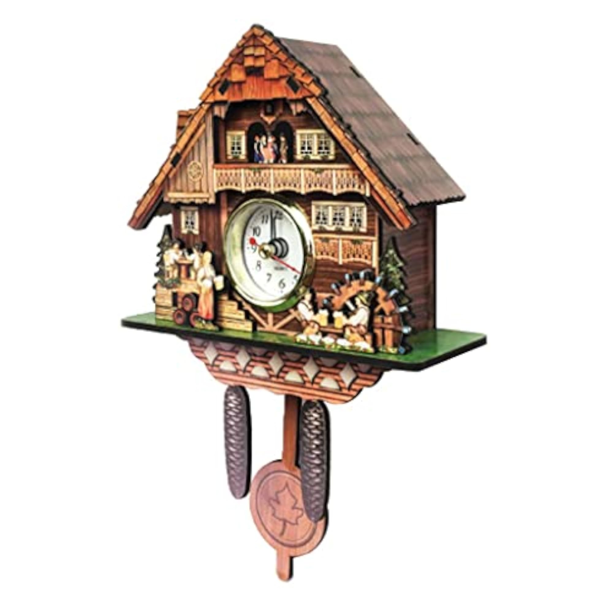Worldcare Antique Cuckoo Wall Clock Wooden Decor
