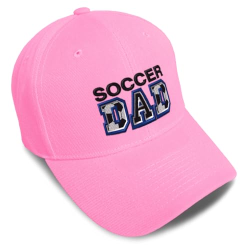 Image of Custom Baseball Caps for Men & Women Embroidered Soccer Dad B Embroidery Ladies & Men Baseball Hats Acrylic
