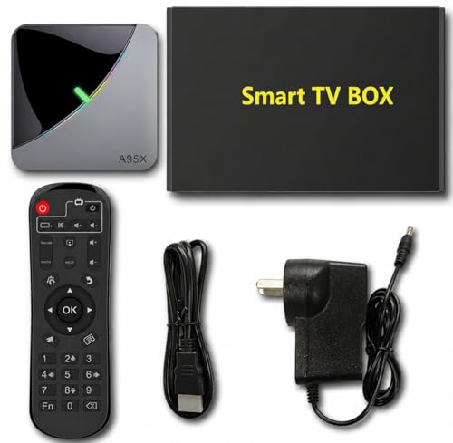 Smart TV Box A95X F3 Air | 4GB RAM + 32GB ROM | 8K Ultra HD | WiFi Dual 2.4G/5G | Reproductor Multimedia Android