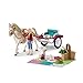Schleich Horse Club, Horse Toys for Girls and Boys, Carriage Ride with Picnic Horse Set with Horse Toy, 32 Pieces
