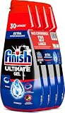 Finish Ultimate Gel, Detersivo per Lavastoviglie, 120 Lavaggi, 4 confezioni da 30 Lavaggi,...
