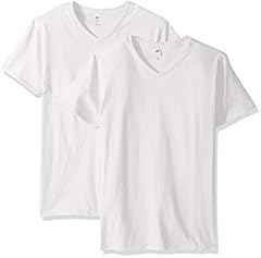 V-neck - 2 Pack - White