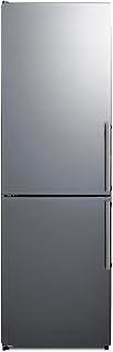 Summit Appliance FFBF235PL 24" Wide Bottom Freezer Refrigerator, Energy Star, LED Lighting, Stainless Steel (LHD)