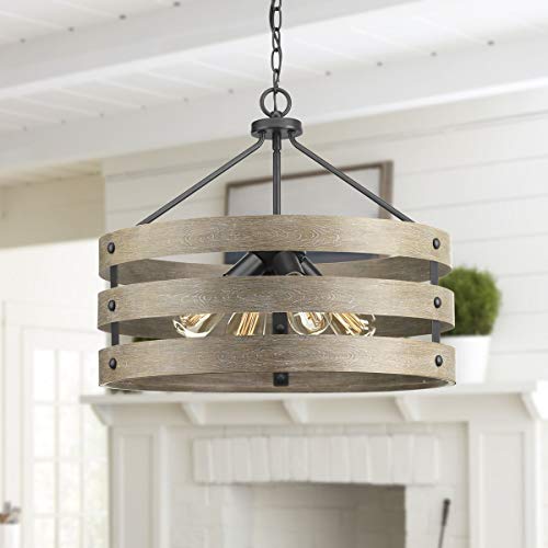 Image of Gulliver Collection 4-Light Coastal Pendant Light Graphite