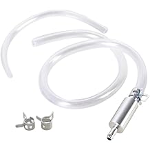 Acxico 1pc Motorcycle Car Brake Bleeder Clutch Bleeding Tool Kit One Way Valve Tube