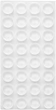 32 Pcs Adhesive Bumper Pads Clear Rubber Feet - 11x3mm Silicone Bumpers Adhesive Buffer Pads, Clear Furniture Buffer Pads for Cabinet Doors, Drawers, Glass Tops, Cupboard, Picture Frames