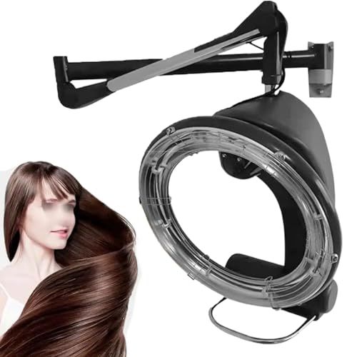 Hair Perm Color Accelerator Processor, Professional Salon Hair Dryer Orbiting Hair Dryer, Temperature Height Adjustable, for Color Processor Salon SPA Home Hair Care(Hanging)