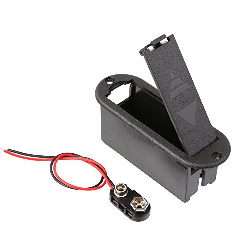 Lyws Active Guitar Bass Pickup W/ Battery Buckle Belcat 9V Battery Holder Case 4 Set #TOP3