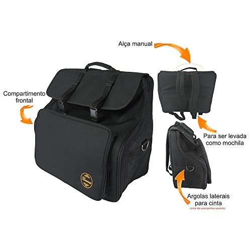 Bag para Acordeon, Sanfona, Gaita 120 Baixos Thommasi