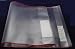 Produktbild HERMA Buchschoner transparent mit rotem Rand (oben und unten)