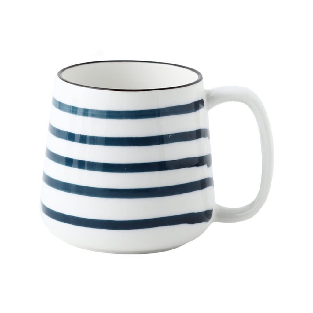 BBCBBZ Arge Underglaze kubki ceramiczne śniadanie napój kawa herbata kubki na mleko biuro zastawa stołowa do kuchni japoński ręcznie malowany kubek prezenty(A)