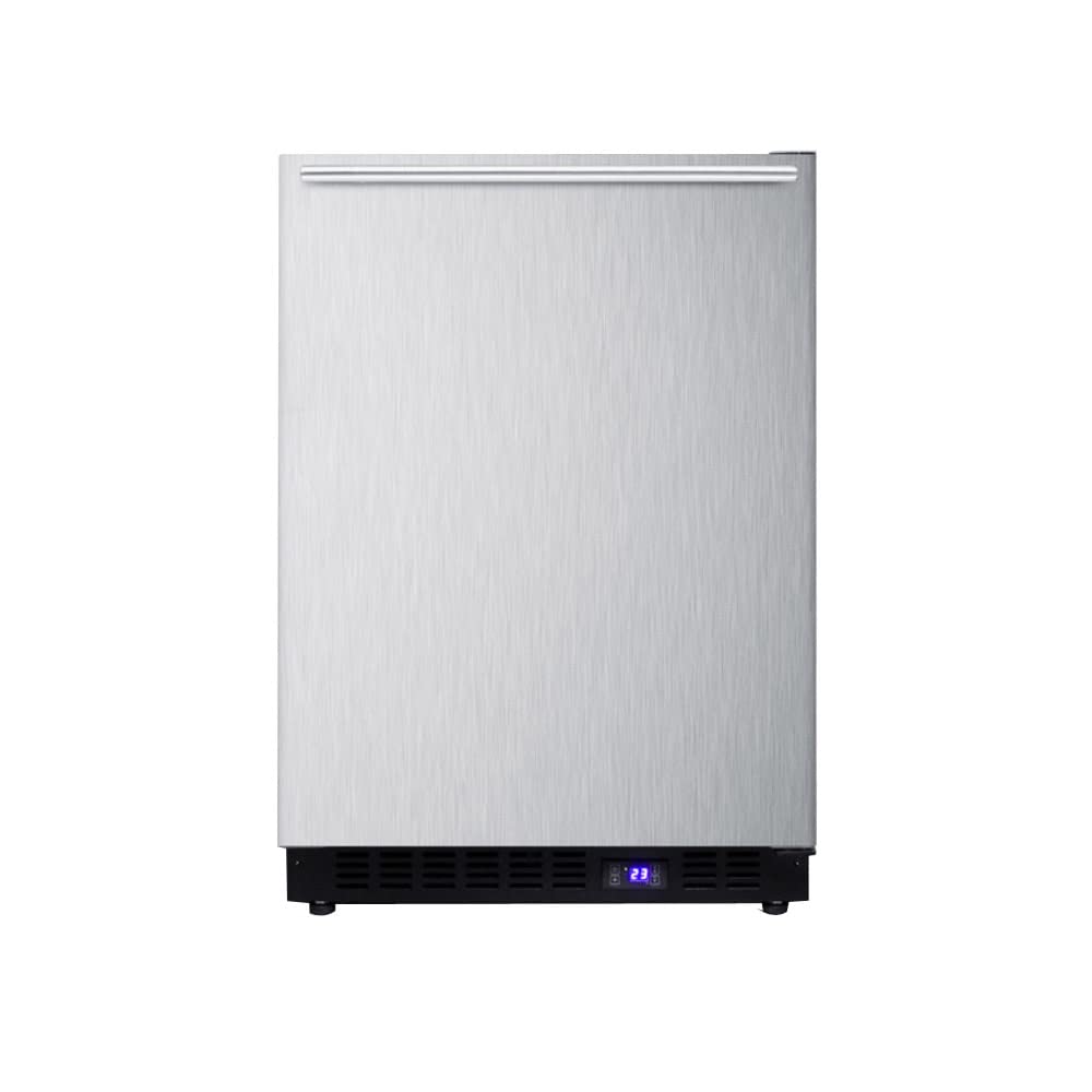 Summit SCFF53BXSSHHIM Under Counter Upright Freezer, Stainless-Steel