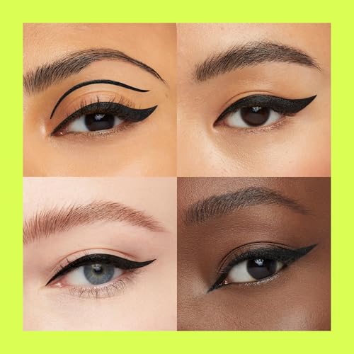 Maybelline Pen Eyeliner, Waterproof, Brush Tip Liner, Precise Lines, Tattoo Impact, Up to 24h Wear, Tattoo Liner Ink, Jet Black - Image 4