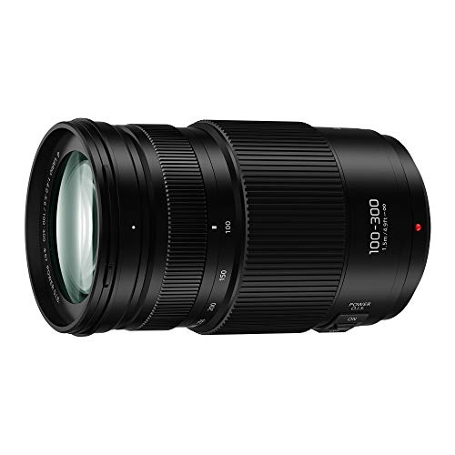 Image of Panasonic LUMIX G II Vario Lens, 100-300MM, MIRRORLESS Micro Four Thirds, Power O.I.S, H-FSA100300 (USA Black) | Micro Four Thirds, 67mm Filter, 520 G, Dust and Splash Resistant