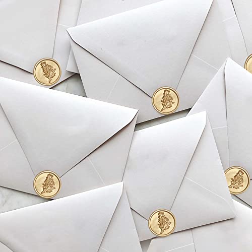 Uniqooo Glue Gun Sealing Wax Sticks For Wax Seal Stamp - Prosecco Metallic Light Gold, Great For Wedding Invitation, Card Envelope, Snail Mail, Wine Package, Christmas Gift Ideas, Pack Of 8 #TOP4