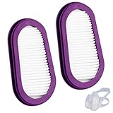 2 Pack P100 Half Mask Filter Replacement, Respirator Replacement Filters Compatible with Elipse SPR321 SPR451 S/M, SPR457 M/L, SPR449 S/M, Welding Respirator Filter
