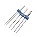 Produktbild Topker 3pcs Twin Stretch-Maschine Nadeln Haushalt Needles Pins, DIY Fertigkeit Nähmaschine Doppel Needles Pins Heavy Duty-DIY-Zubehör