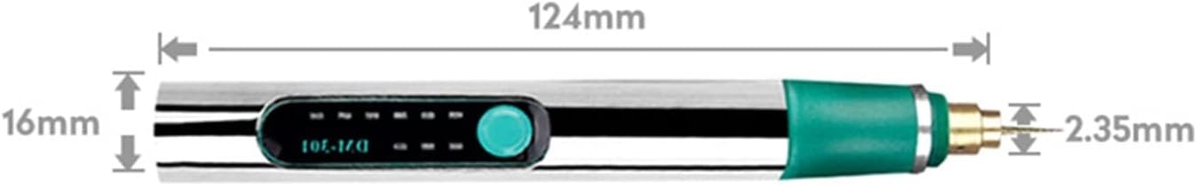Fit for Carving Cordless Engraving Pen USB Rechargeable Nail Drill Adjustable Speed Nail Filer Grinding Machine CLH@8