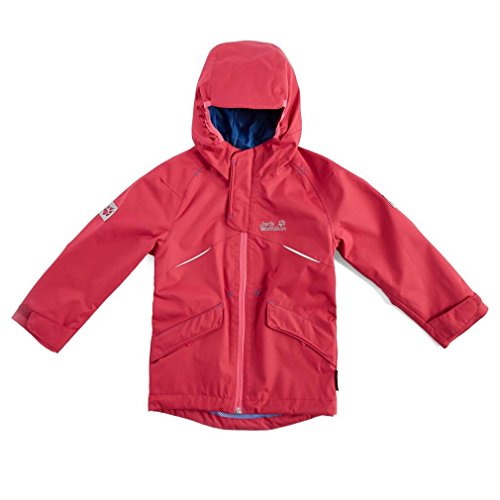 Preisvergleich Produktbild Jack Wolfskin Highland Jacket Girls, 104 Kinder, Azalea red
