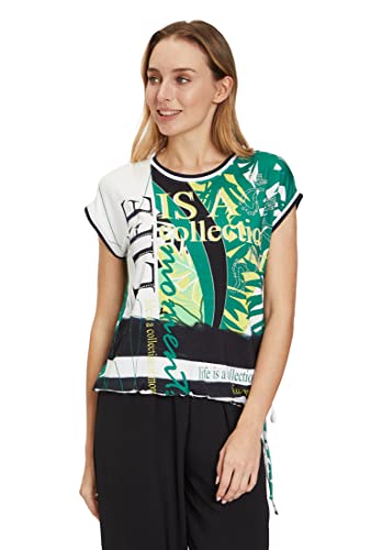 Betty Barclay Damen 2335/1294 Bluse, Dark Blue/Green, 38 Cover