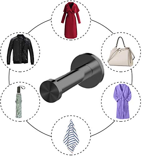 Ganci Bagno, 4 Pcs Ganci Porta Accappatoio Bagno