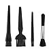 Produktbild ShipeeKin 4-in-1 Elektronische Staub Reinigungsbürste Staubbürste Kit/ 3 Größen Antistatisch ESD Bürsten + 1x Kamera/PC/Monitor Staubbürste